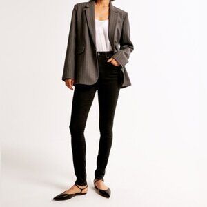 Abercrombie Simone High Rise Jean Legging - Black Wash - Size 27 Short